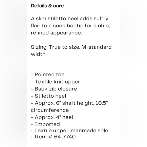 Marabel Stilleto Sock Booty - Picture 10 of 10